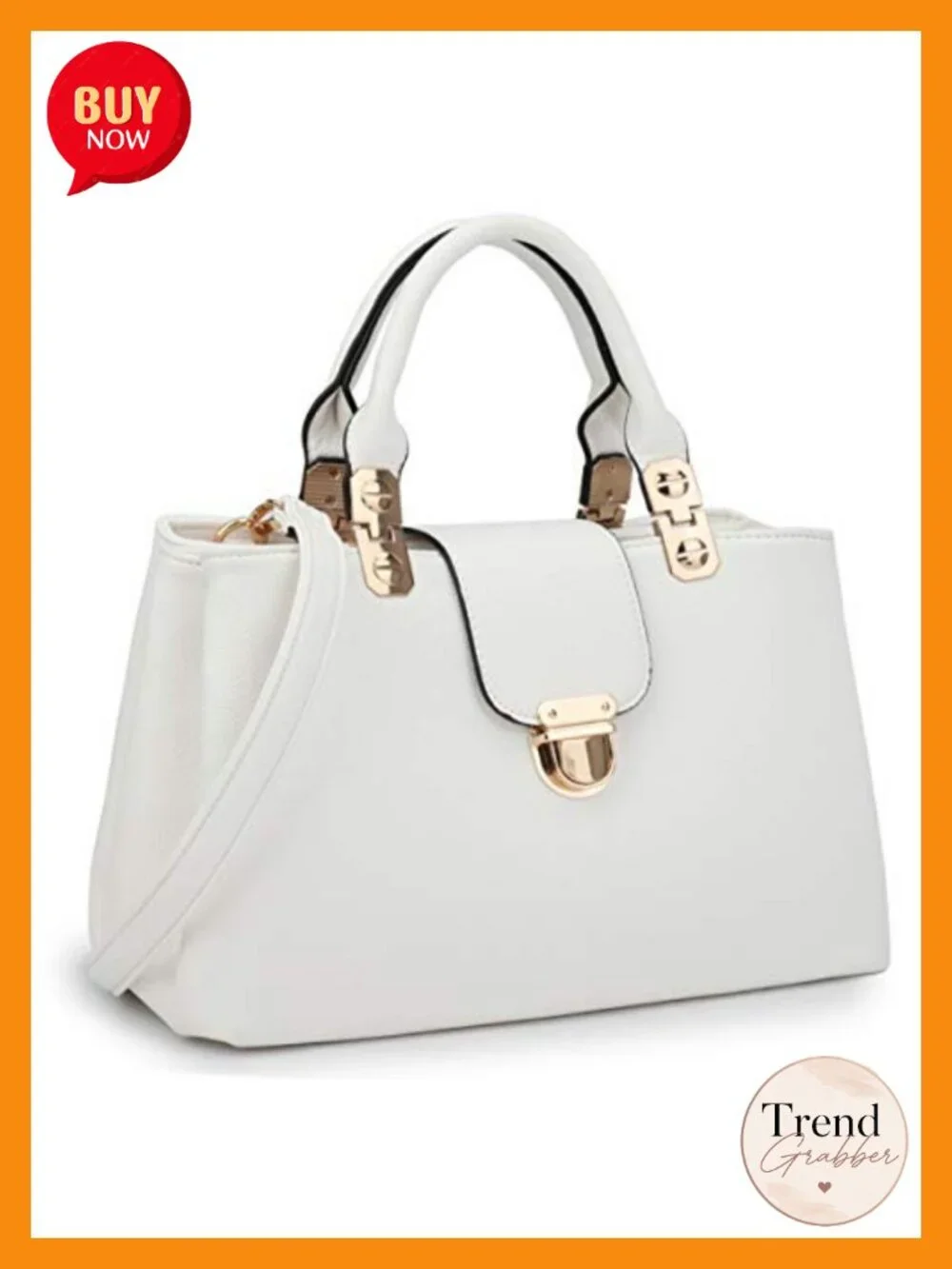 Vegan Leather Satchel Purse Medium Tote Bag Top Handle Shoulder Handbag